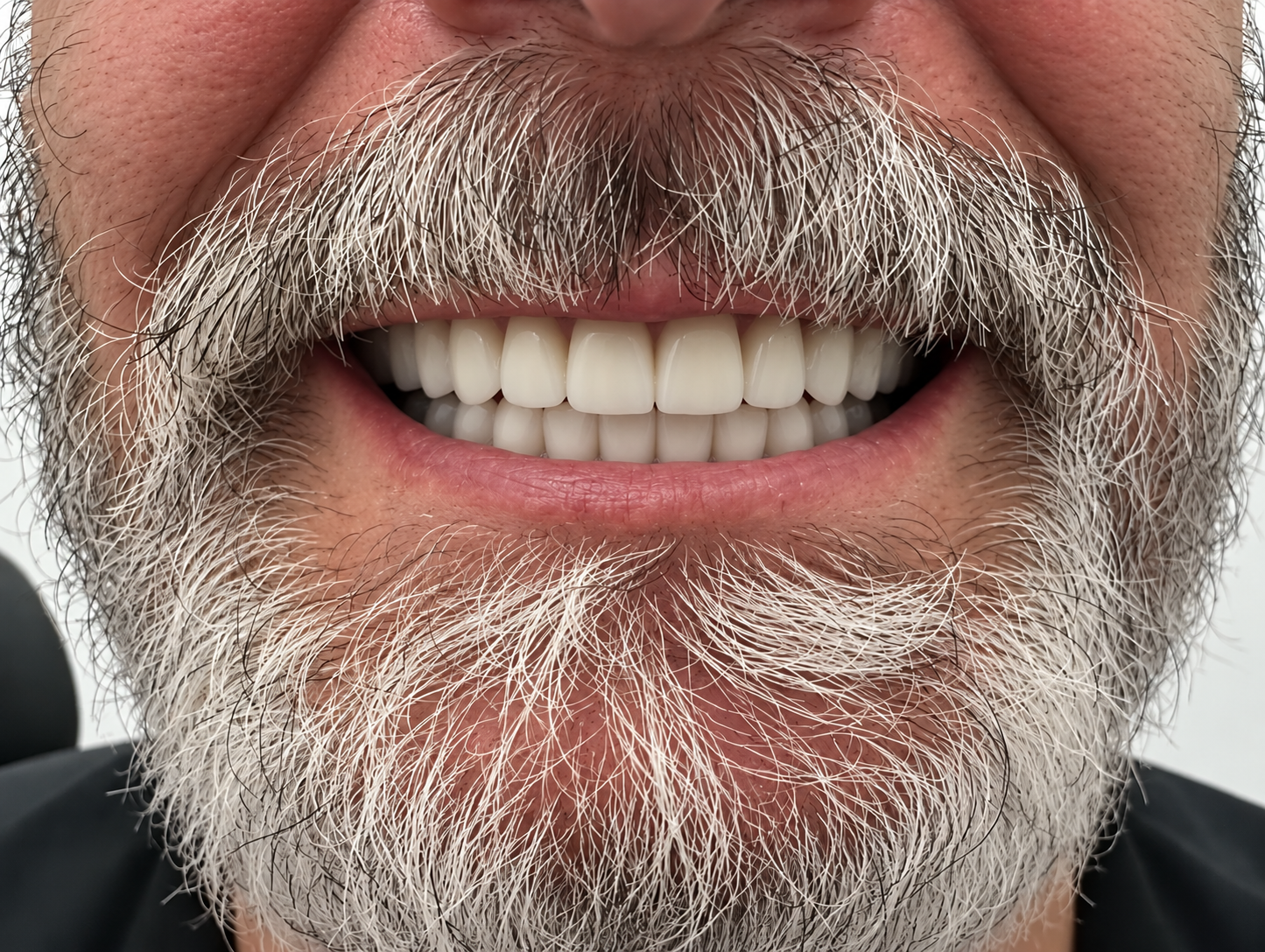 After — Full smile restoration