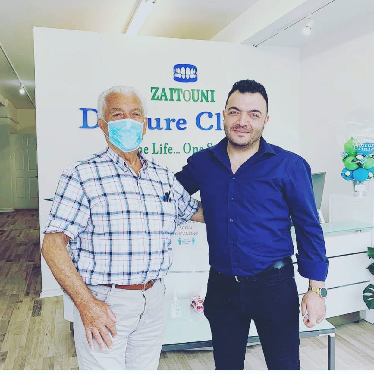 Patient at Zaitouni Denture Clinic